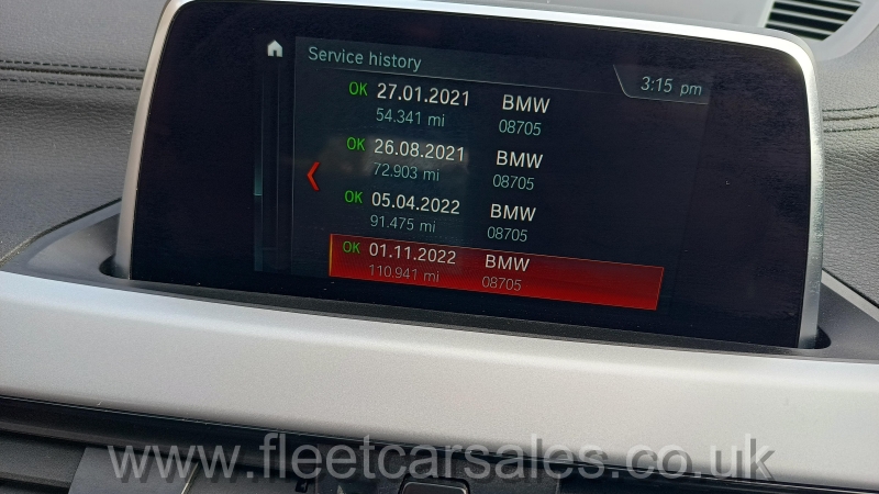 bmw x2 service records